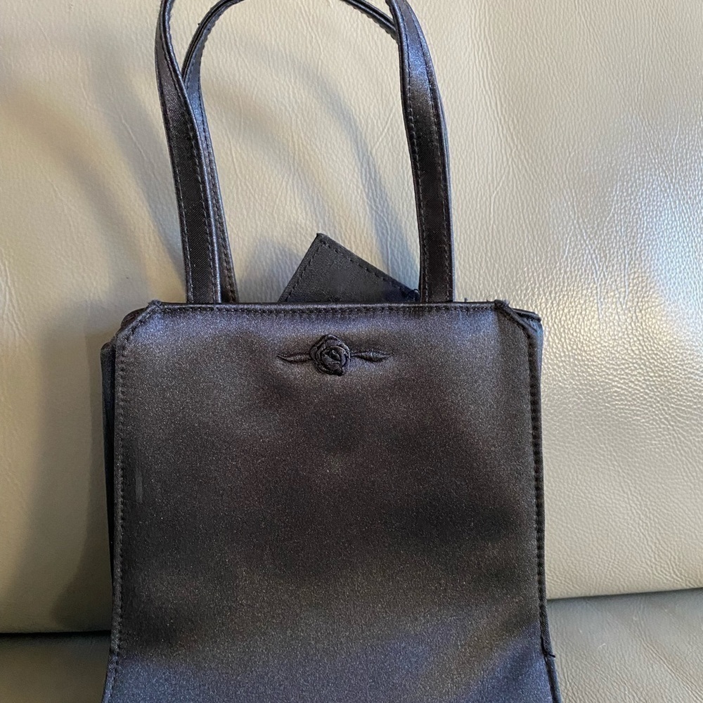 Frankie and Johnnie I satin cocktail purse. Brand new!